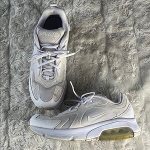 Nike Air Max White Sneakers Youth‎ Size 7Y